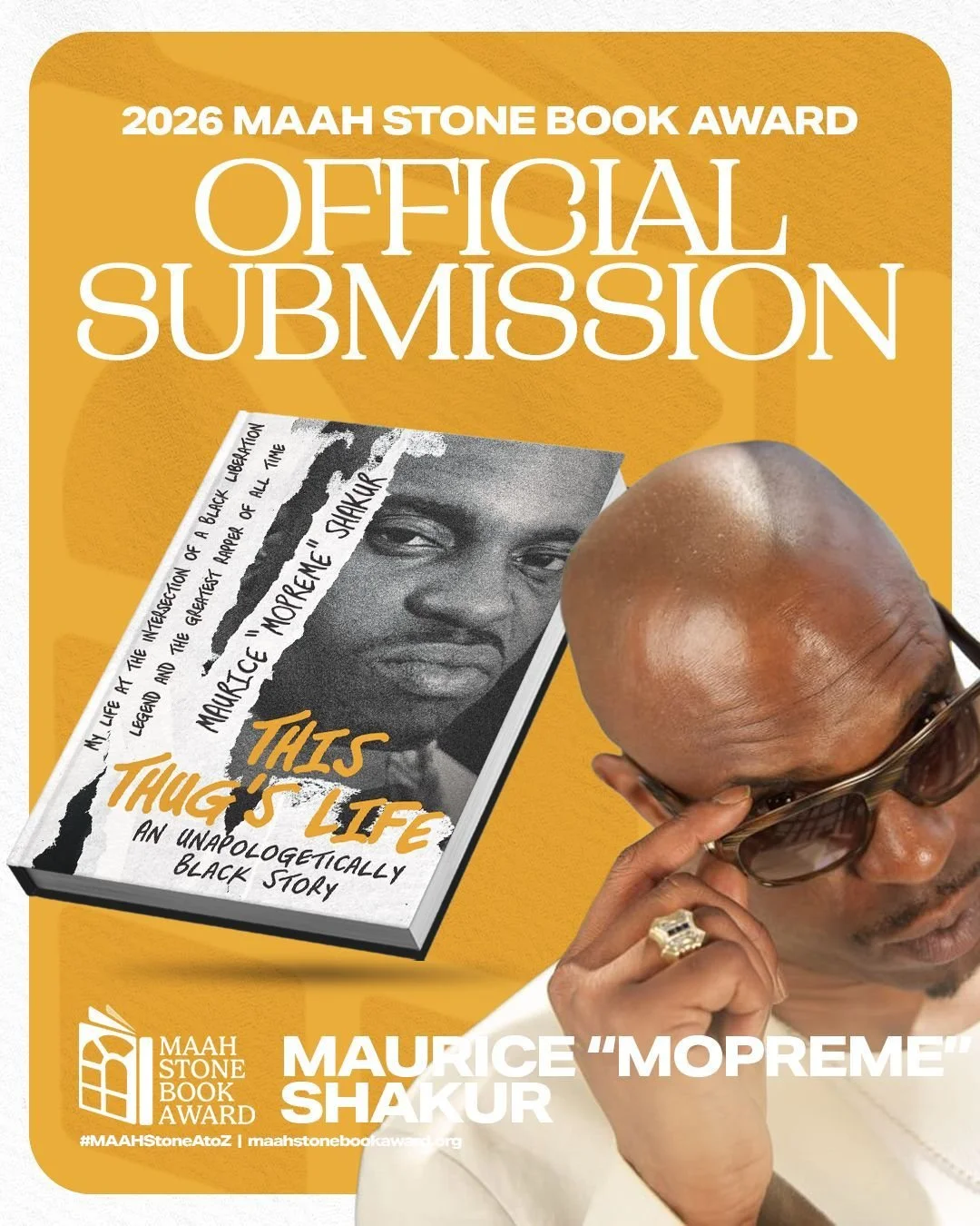 119/158 &ldquo;This powerful and profound memoir is a beautiful letter sent by the inimitable Mopreme Shakur to all of us who cherish Truth and Justice! He comes from a revolutionary Black family of nobility that includes his little brother Tupac Sha
