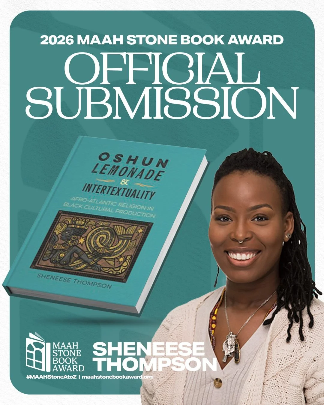 137/158 &ldquo;The ability to map Oshun across the Afro-Atlantic world to tease out her vital iconic significance, in literary, cultural, religious, and political terrains, makes for a priceless book.&rdquo; &mdash; Niyi Afolabi #MAAHStoneAtoZ @maahm