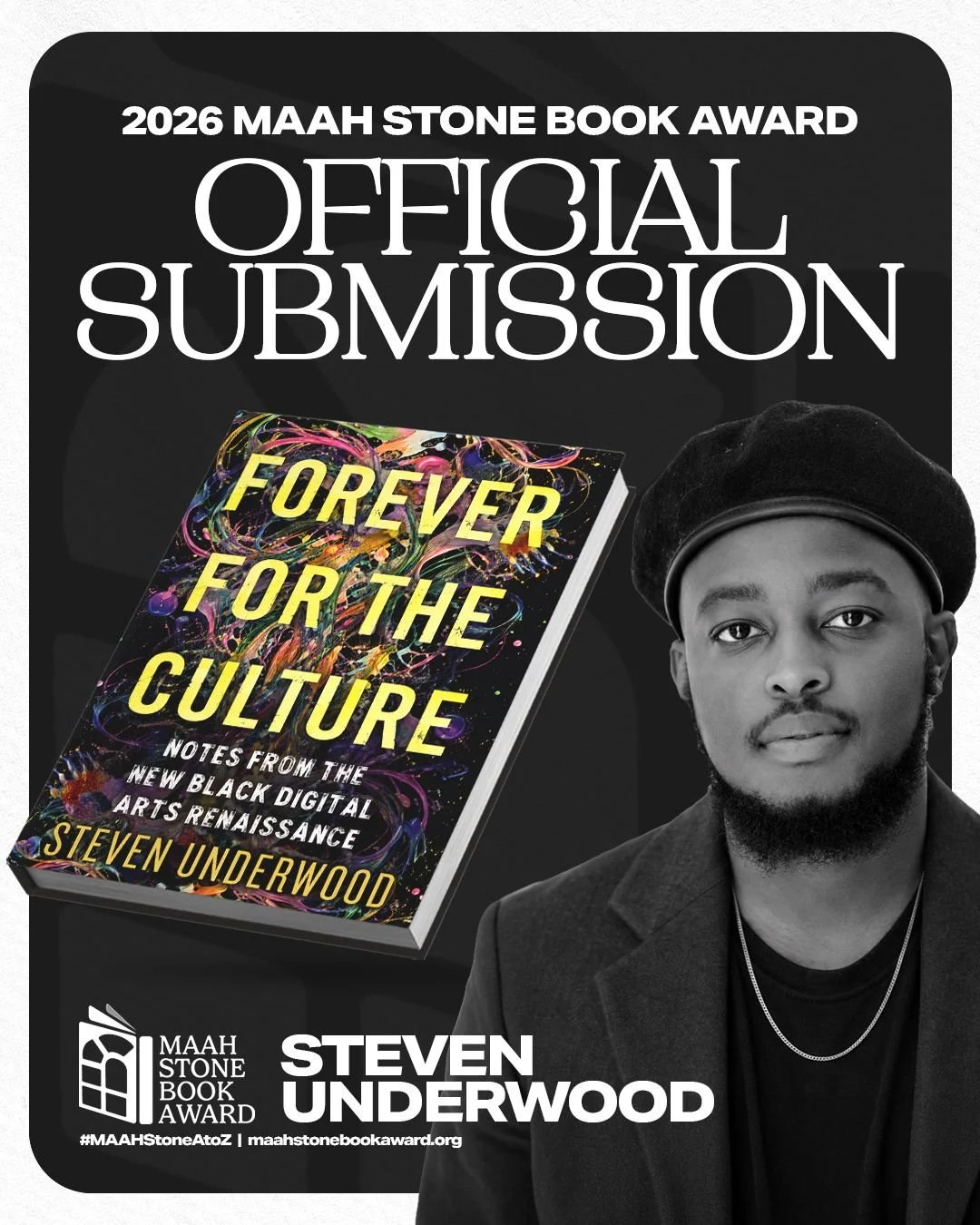 144/158 &ldquo;Forever for the Culture is a genre-defying series of wows: harrowing memoir, instructional manual, Black gay educational text, prose poetry, homages to literary icons including Toni Morrison. Steven Underwood is fearless in his ambitio
