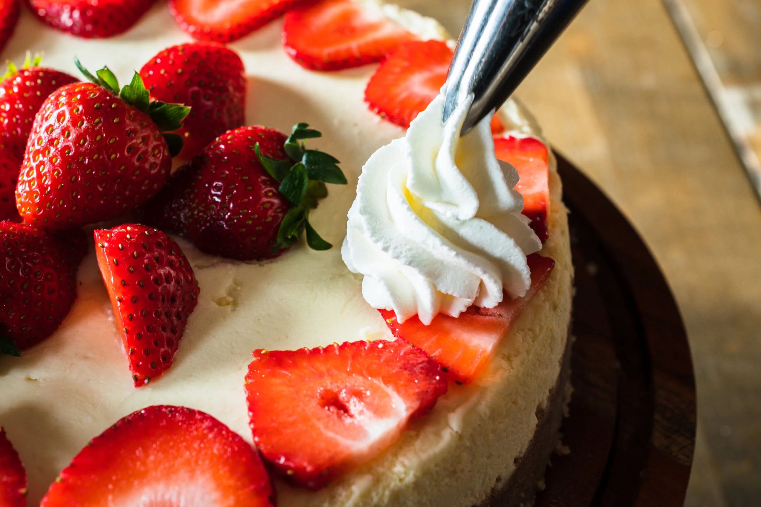Strawberry Keto Cheesecake