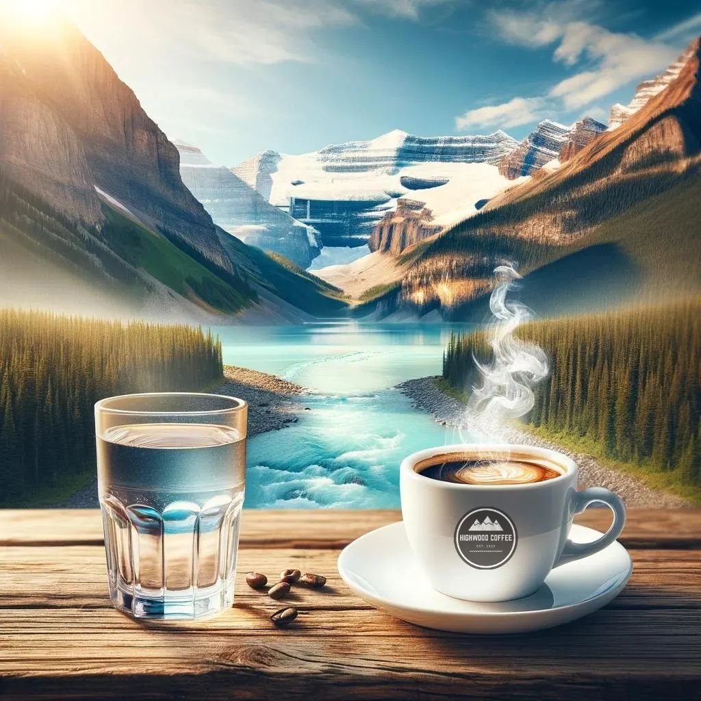 🌊☕ Dive into the Hydration Connection! 💧 Discover why water is essential for enjoying your coffee to the fullest. Check out our latest blog post! Link in bio. Or visit  our website blog section 

#StayHydratedWithHighwood #CoffeeLovers #HydrationNa