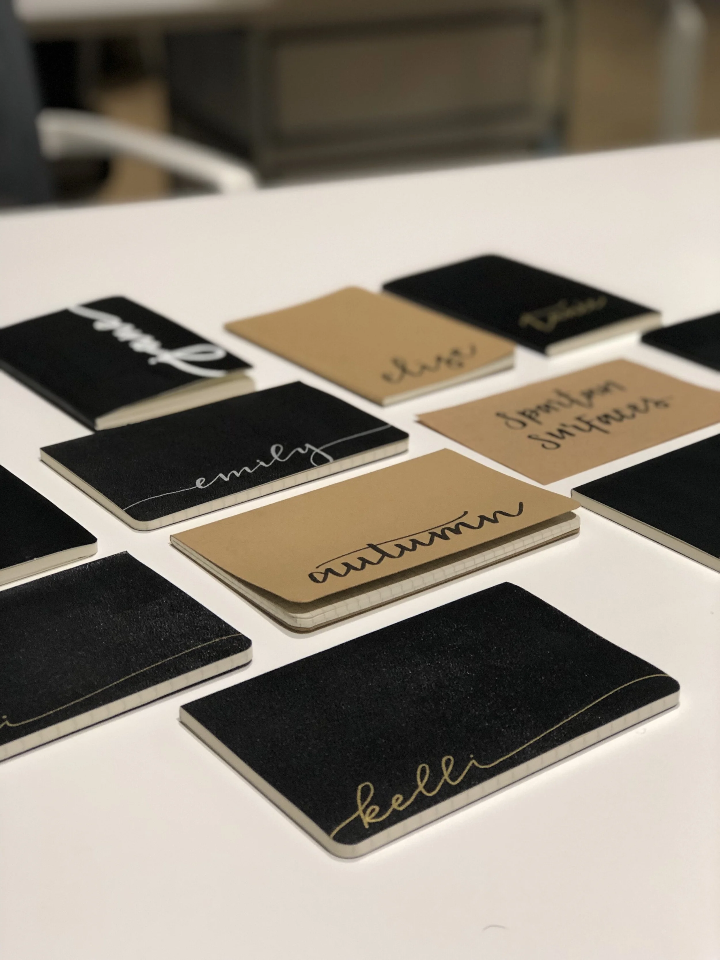 2019 On site hand lettering for Spartan Surfaces and Audrey Lane