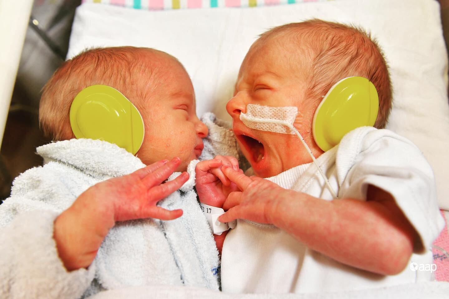 Ear, ear for a little bit of quiet time! As work gets underway to upgrade the W&amp;CH, it&rsquo;s tiniest patients are being given their own safety equipment. #aap #womensandchildrenshospital #kerynstevensphotography #womensandchildrenshospitaladela