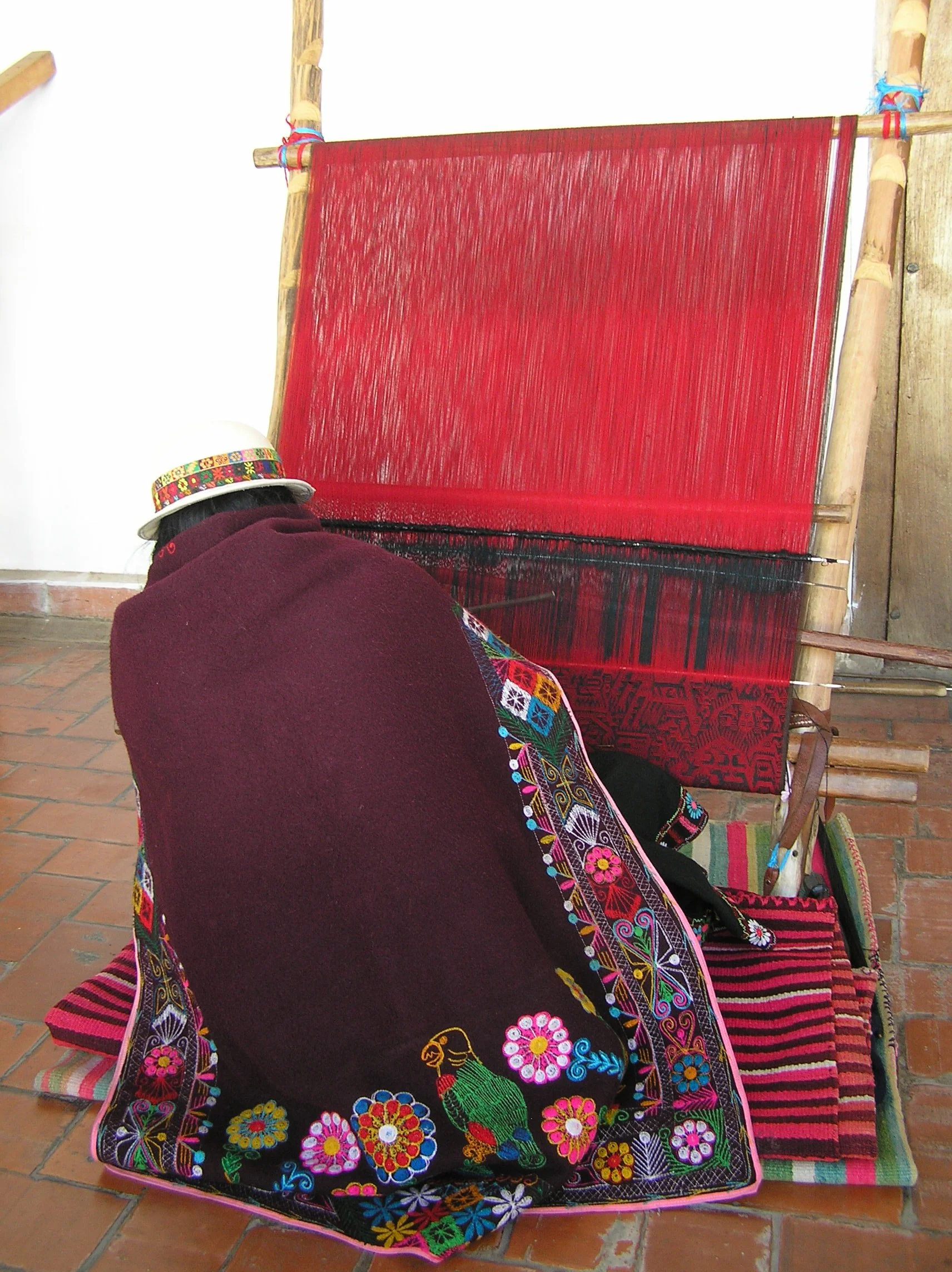 Indigenous Weaver, Sucre Bolivia 2005