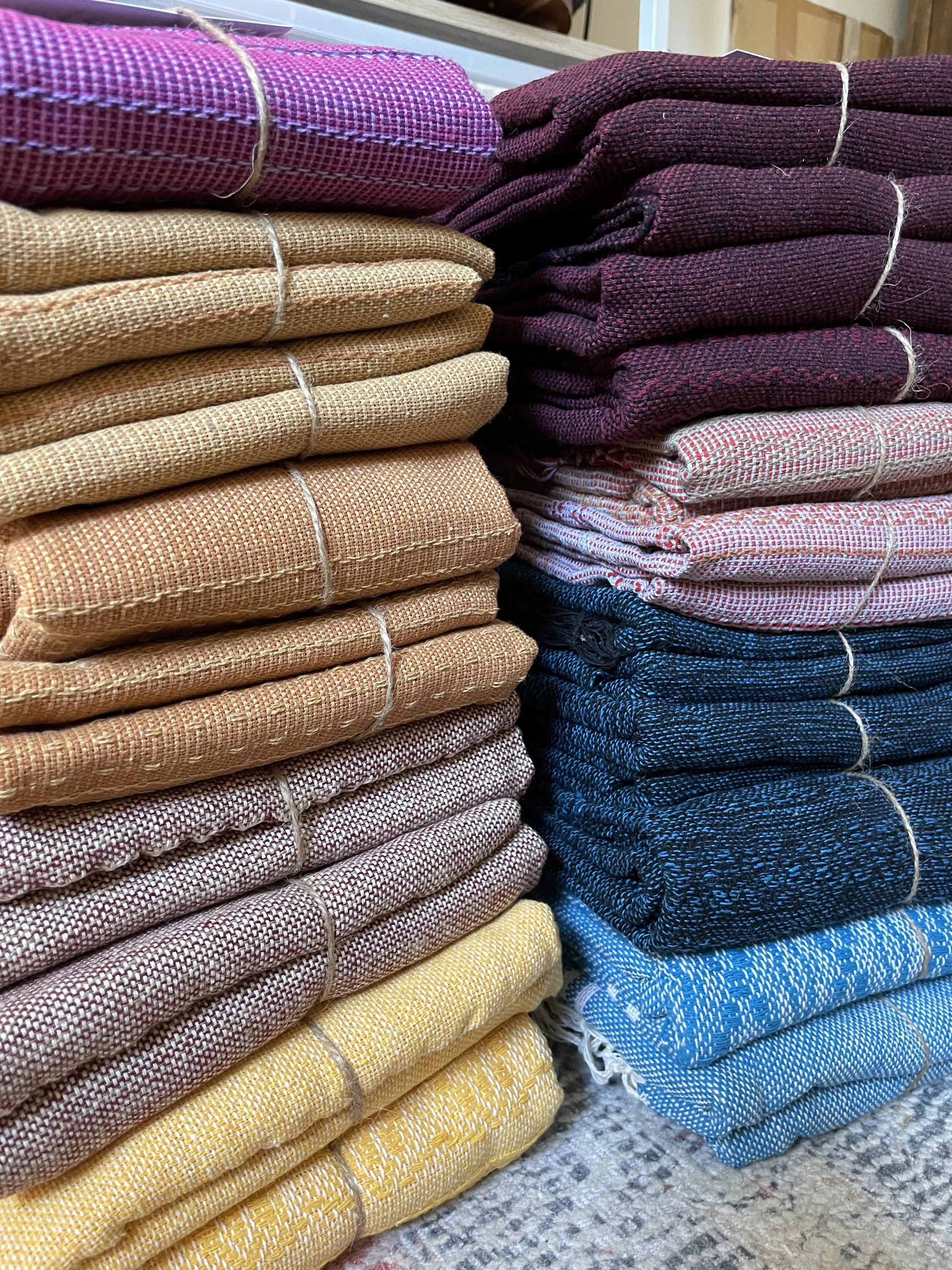 stacks of rebozos.JPG