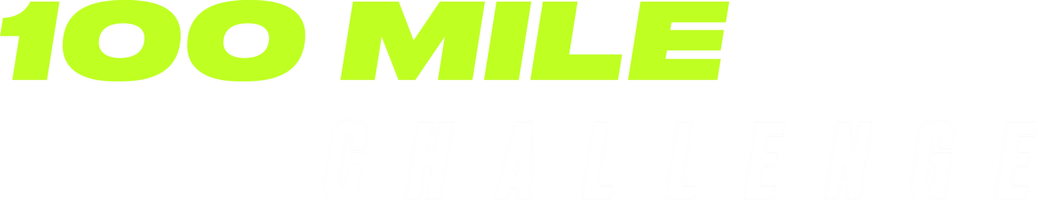 Virtual 100 Mile Races 100 Mile Challenge