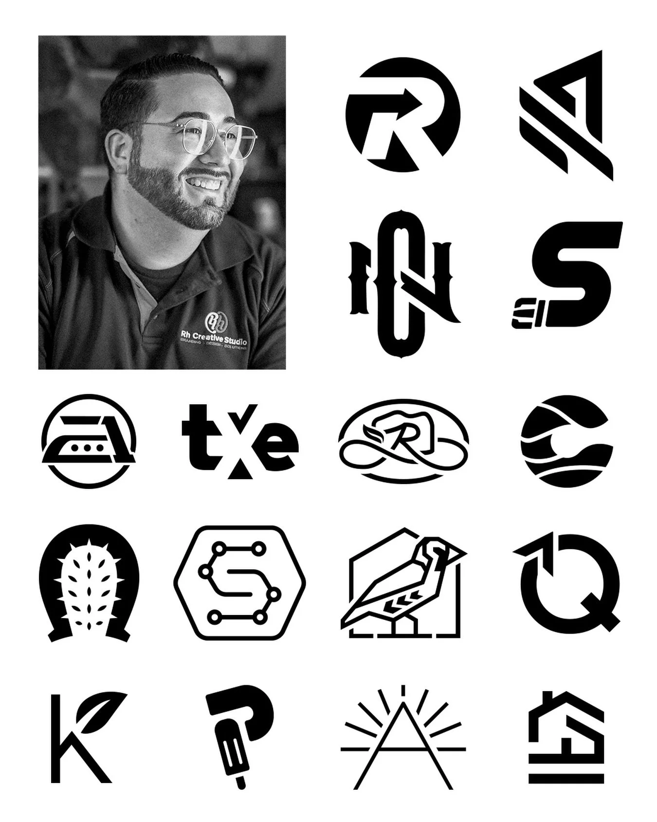 Literally just made a &ldquo;meet the designer&rdquo; post but this @logoarchive trend is hard to ignore. It&rsquo;s funny looking at each of these marks and thinking how they all have their own brand story but client story as well. Remembering how e