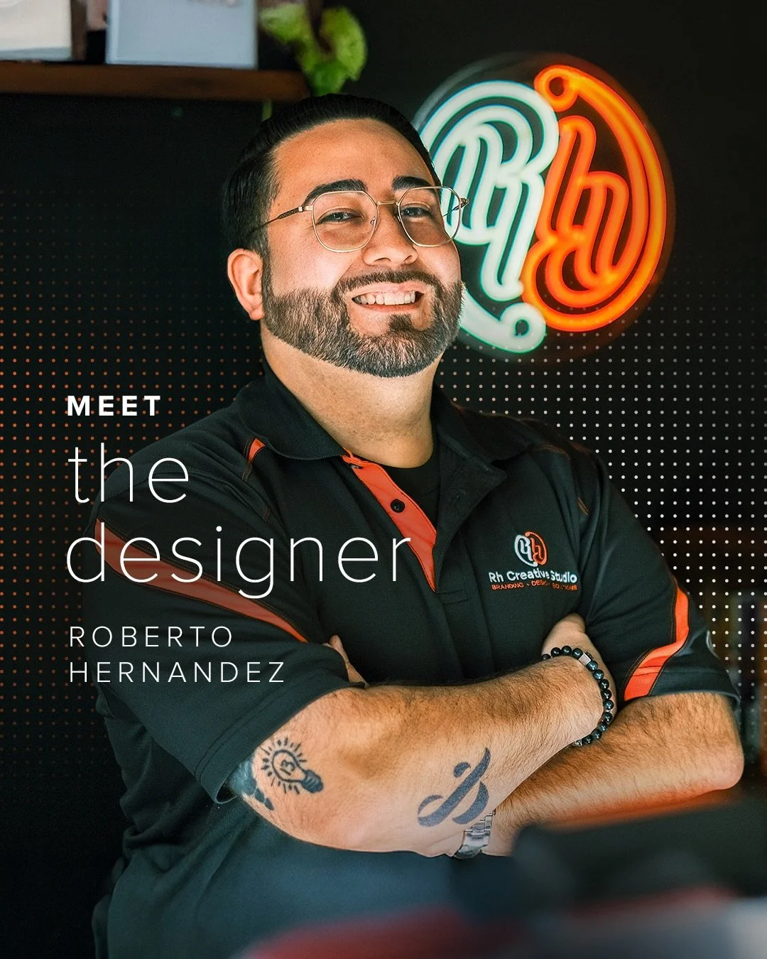 Allow me to reintroduce myself&hellip;my name is Rob (government name: Roberto Hernandez) 👋

Figured it was time for a proper intro with headshots to match.

I&rsquo;m a Houston-based brand designer helping people give shape and meaning to their com