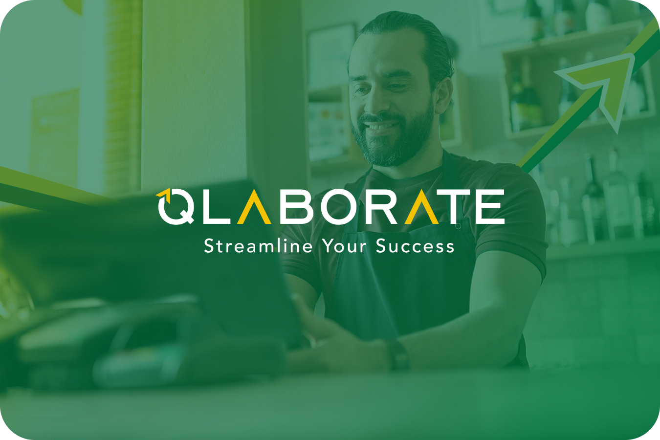 Qlaborate Point-of-Sale:<p><strong style="font-weight:normal"> Corporate Branding</strong></p>