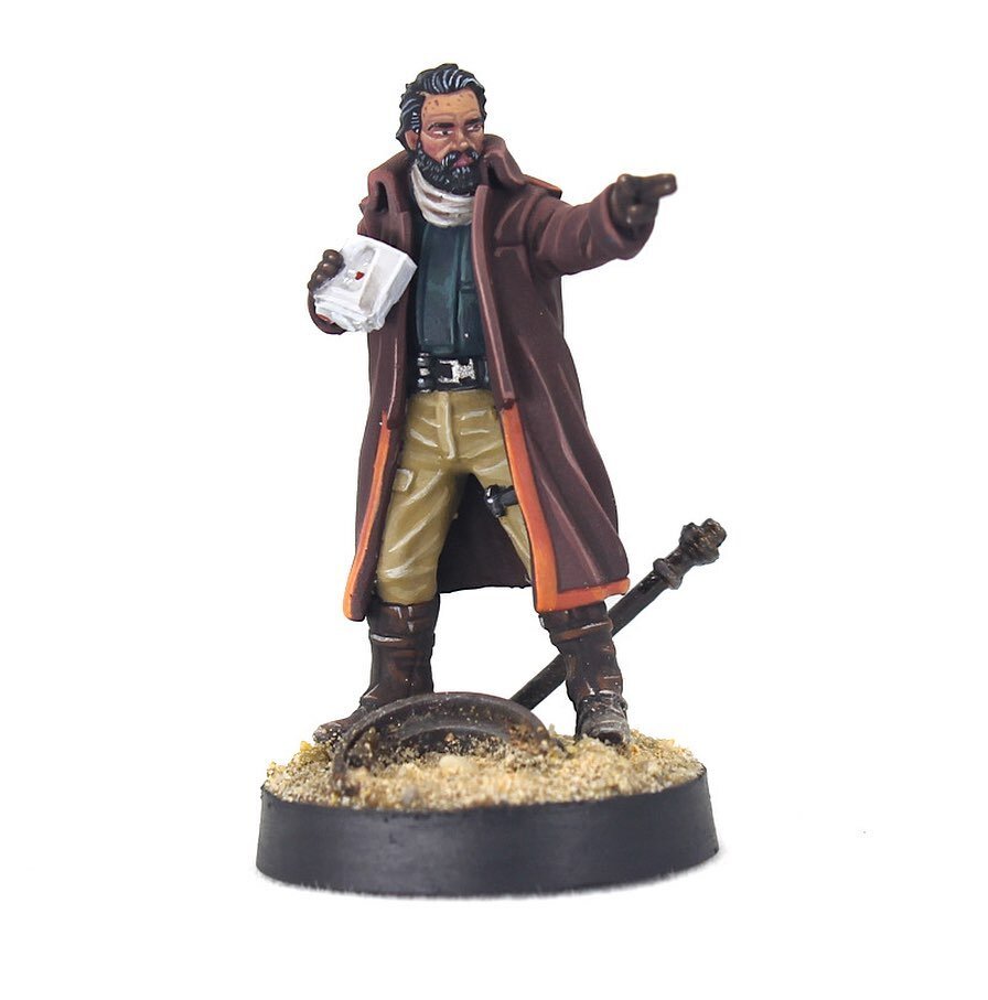 Only 6 days to go on the &lsquo;A Distant Outpost&rsquo; project by @multiverse_gaming @skull_forge_studios on Kickstarter!

I was incredibly stoked to be asked to paint up some gorgeous minis from this amazing project. 
Here&rsquo;s my take on the b