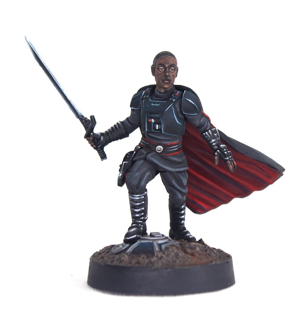 &ldquo;You have something I want&rdquo;
Moff Gideon for Legion. Was a blast trying to paint 3 styles of black material on one mini!! 

 #starwars #starwarslegion #atomicmasstransmissions #minis #paintingminiatures #starwarscommunity #mystarwarslegion
