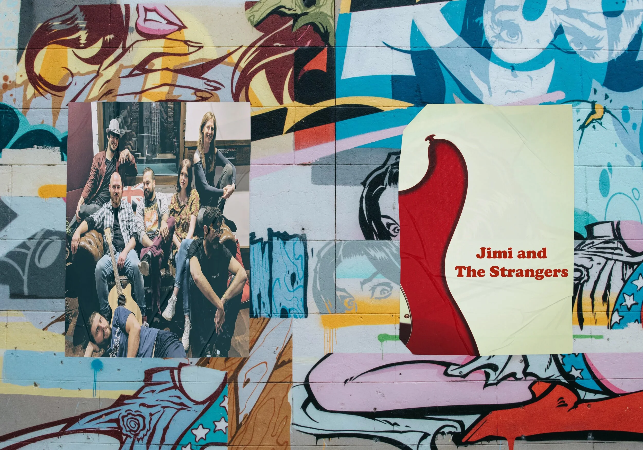 Alternative rock music. Poetic Alt Rock. Rock music. Jimi and The Strangers