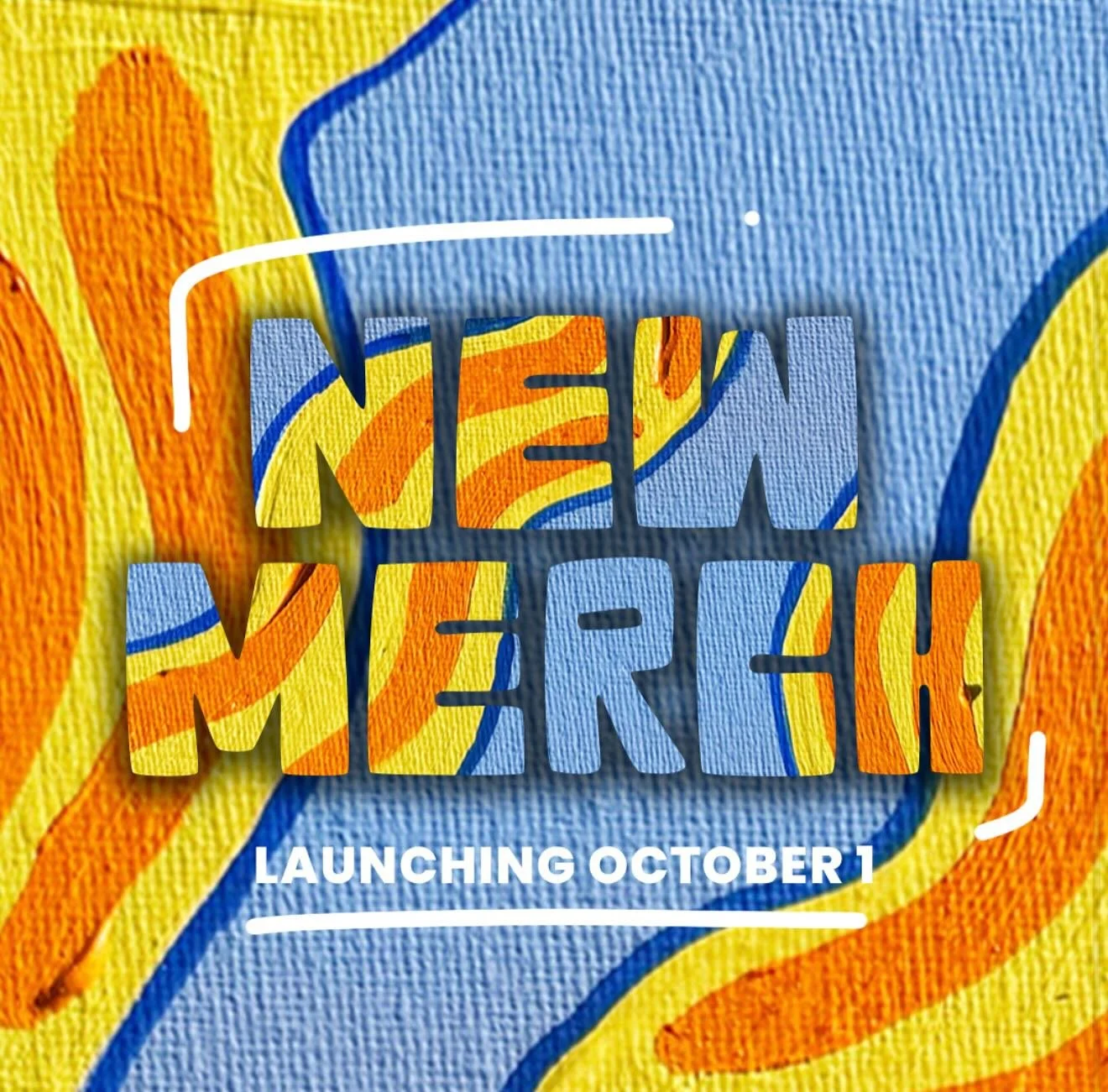 | MERCH COLLAB |

Dropping October 1!!
Designed for @oceanmindinc 
Every piece helps support young people to feel safe, confident, and connected.
🐬 🌞