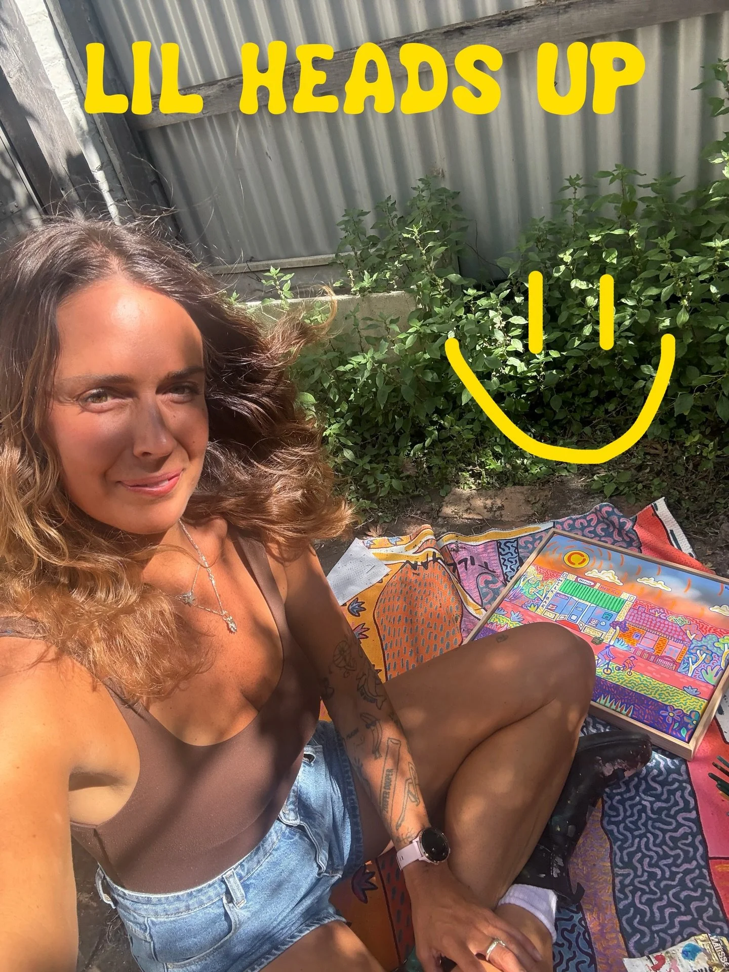 | SPOTS FILLING UP |

Not just canvases need paint&hellip;murals, bikes, decks, a cubby house?? All weird wonderful ideas welcome.