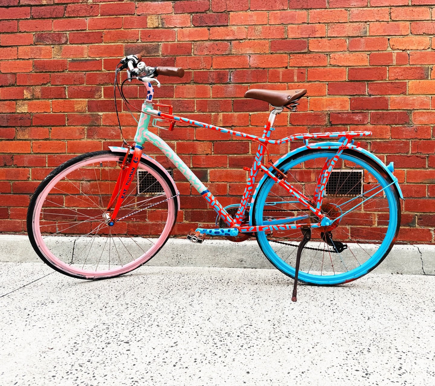 | THELMA &amp; LOUISE |

Needs a basket and a few Spoke beads, but this gal is ready for her Thelma and Louise antics!