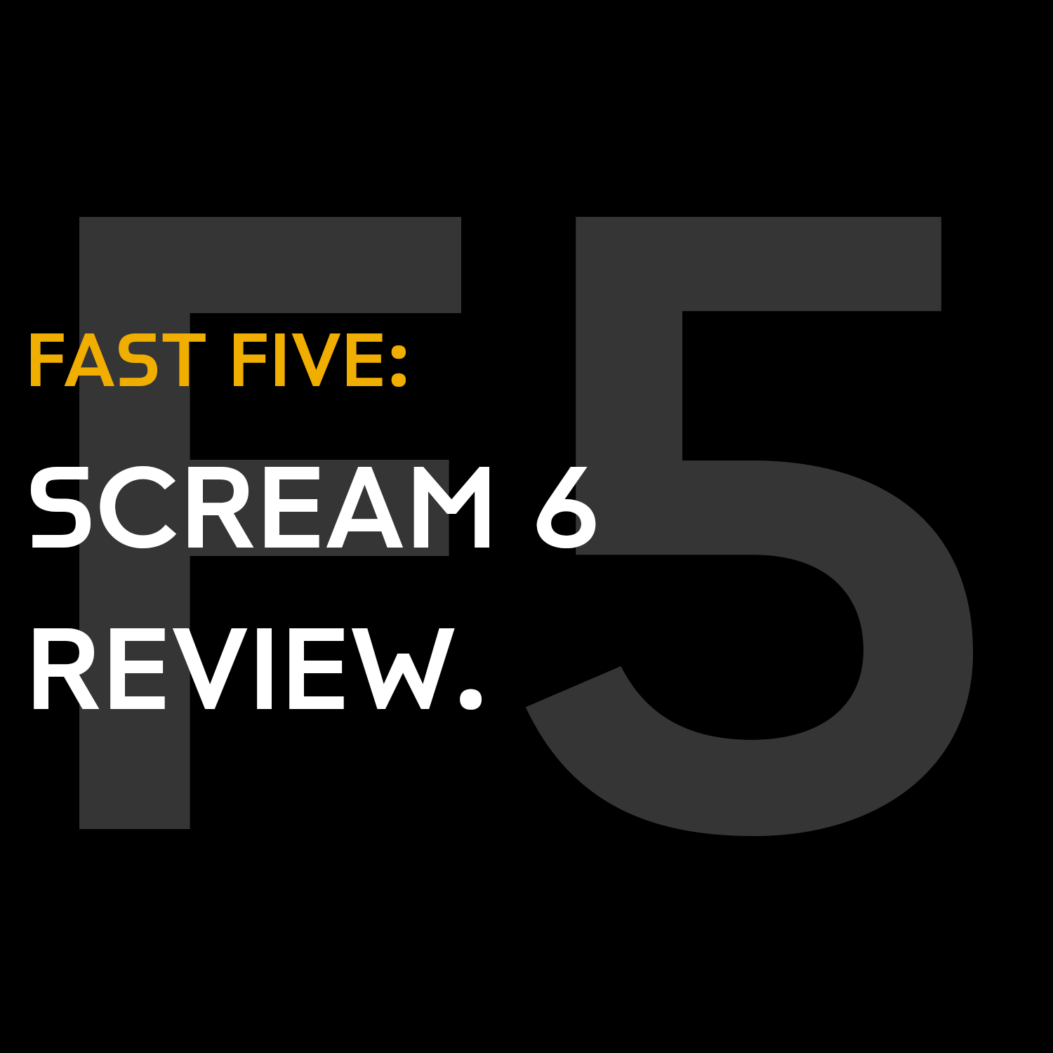 Bonus Review: Scream 6