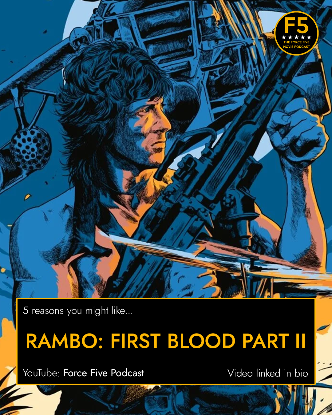 5 reasons you might like Rambo: First Blood Part II (1985)