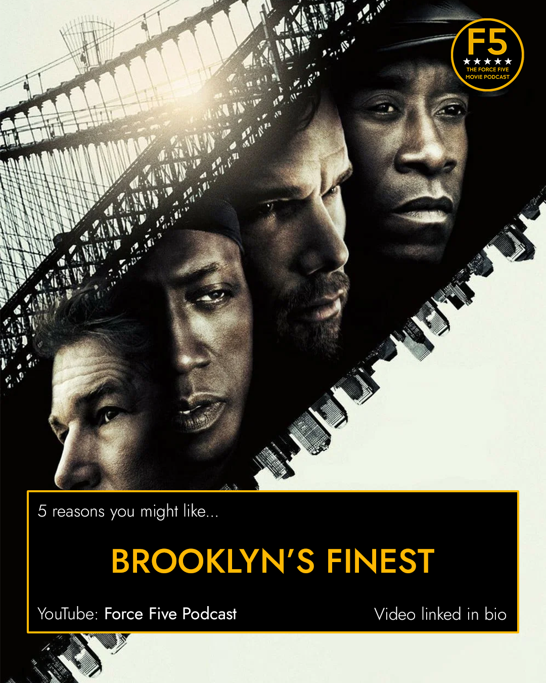 If you liked The Wire, check this movie out | Brooklyn’s Finest (2009)