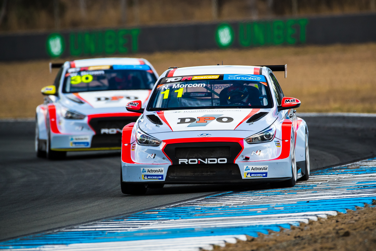 NO REST AFTER DOUBLE PODIUM - SWEENY TESTS CHAMPIONSHIP WINNING TCR CAR