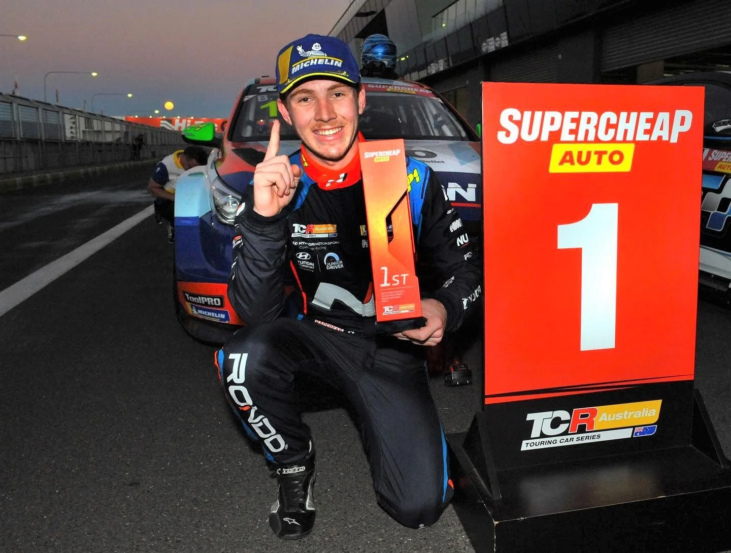 official site of Erebus Motorsport academy race car driver Bailey ...