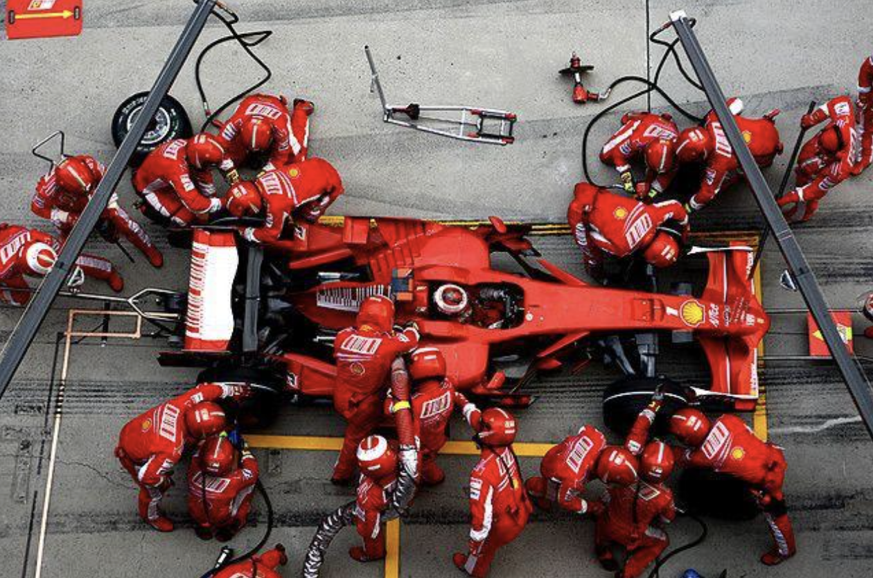 Formula 1 Pitstop &amp; Leadership
