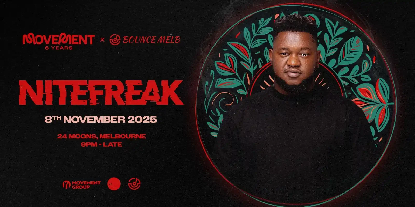 Movement x Bounce presents Nitefreak