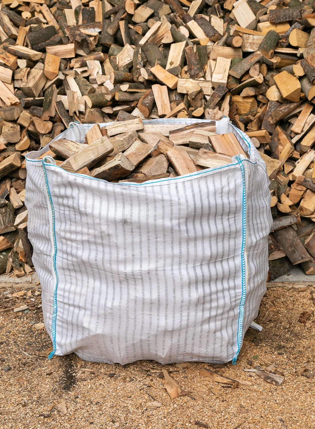 Bulk bag of Air Dried Seasoned Logs