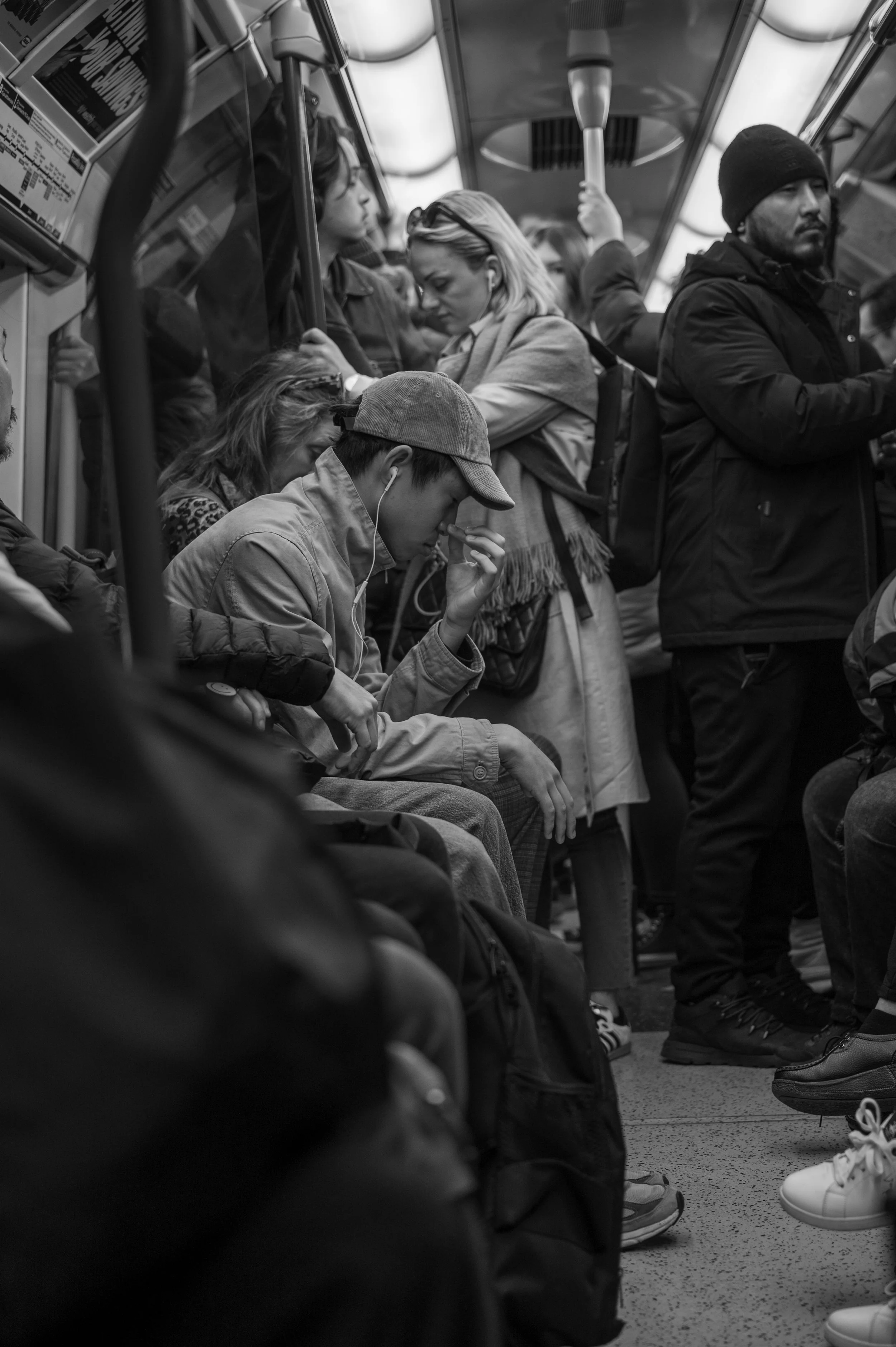 Engländer in der UBahn