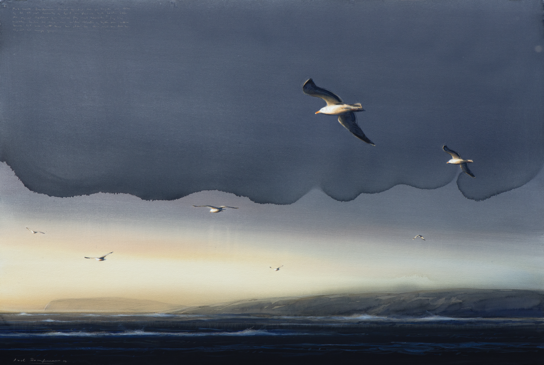 "Dream" 2026

Watercolor on paper
100x150 cm