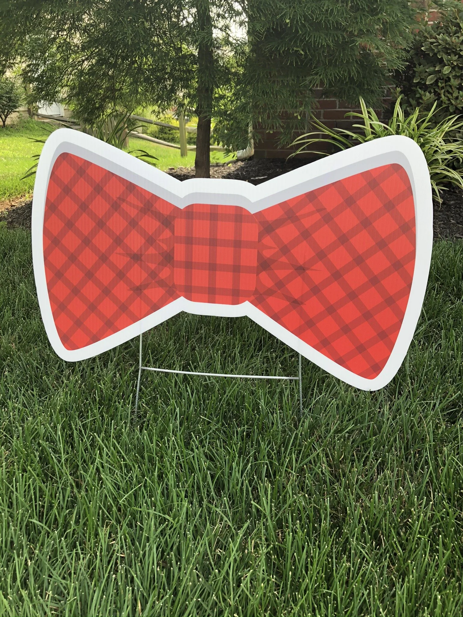 Plaid Bow Tie