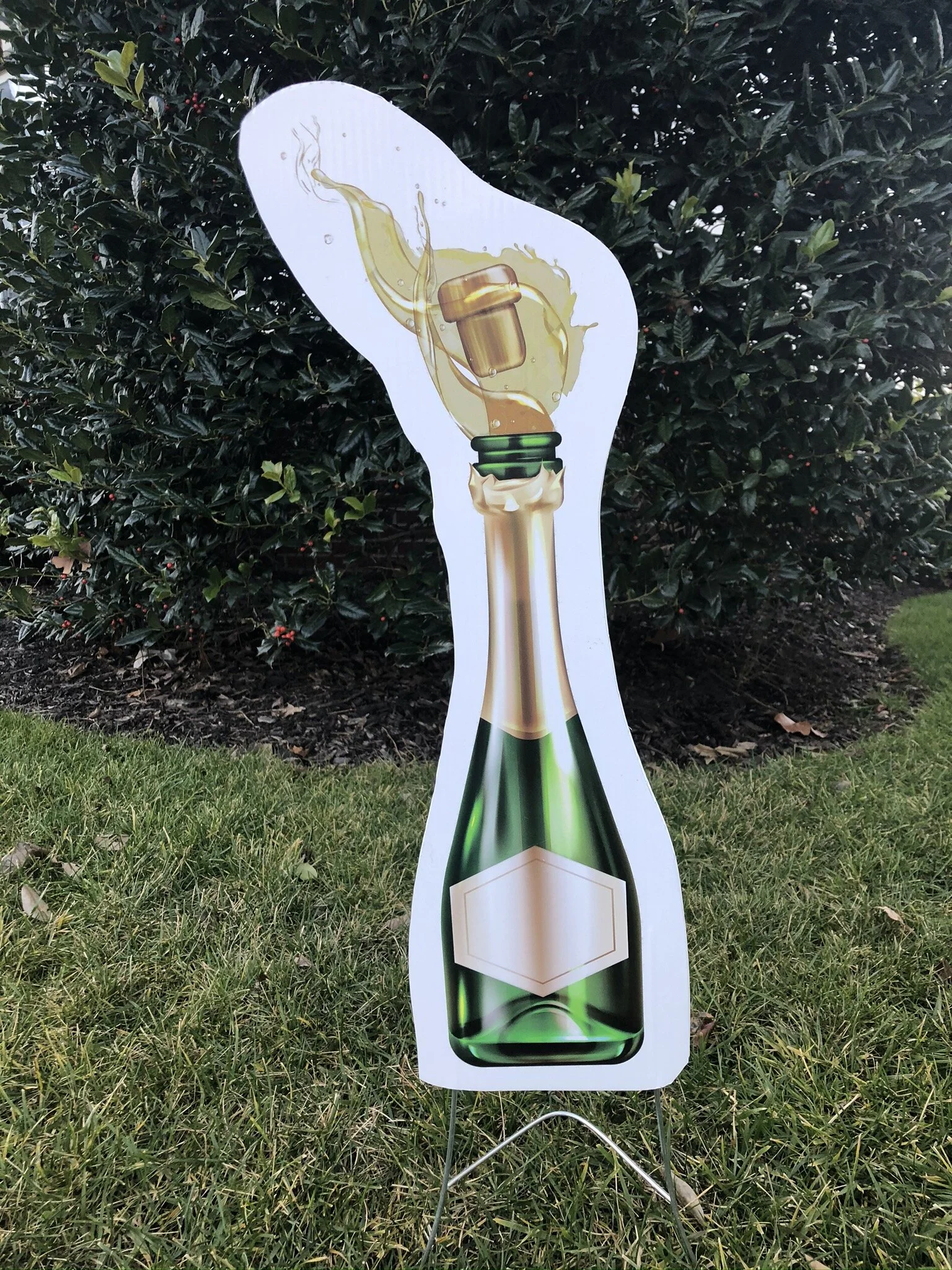 Champagne bottle