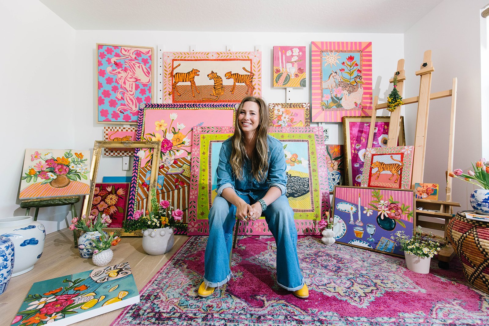 Blooms and Brush: Painting + U-Pick, July 18