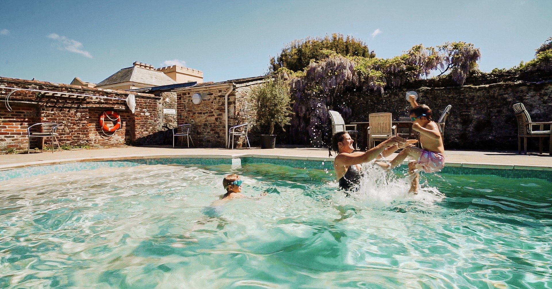 Is it time for a dip in the pool? We definitely think so!

We're excited to invite Friends of Pentillie members to take advantage of the warmer weather and enjoy exclusive use of our private solar-heated swimming pool.

Whether you want to relax pool