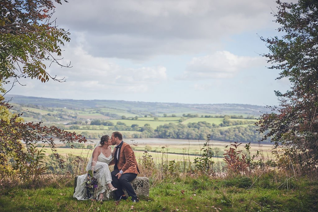 Wedding venue with views across the Tamar Valley and Dartmoor by Nova Photo.jpg