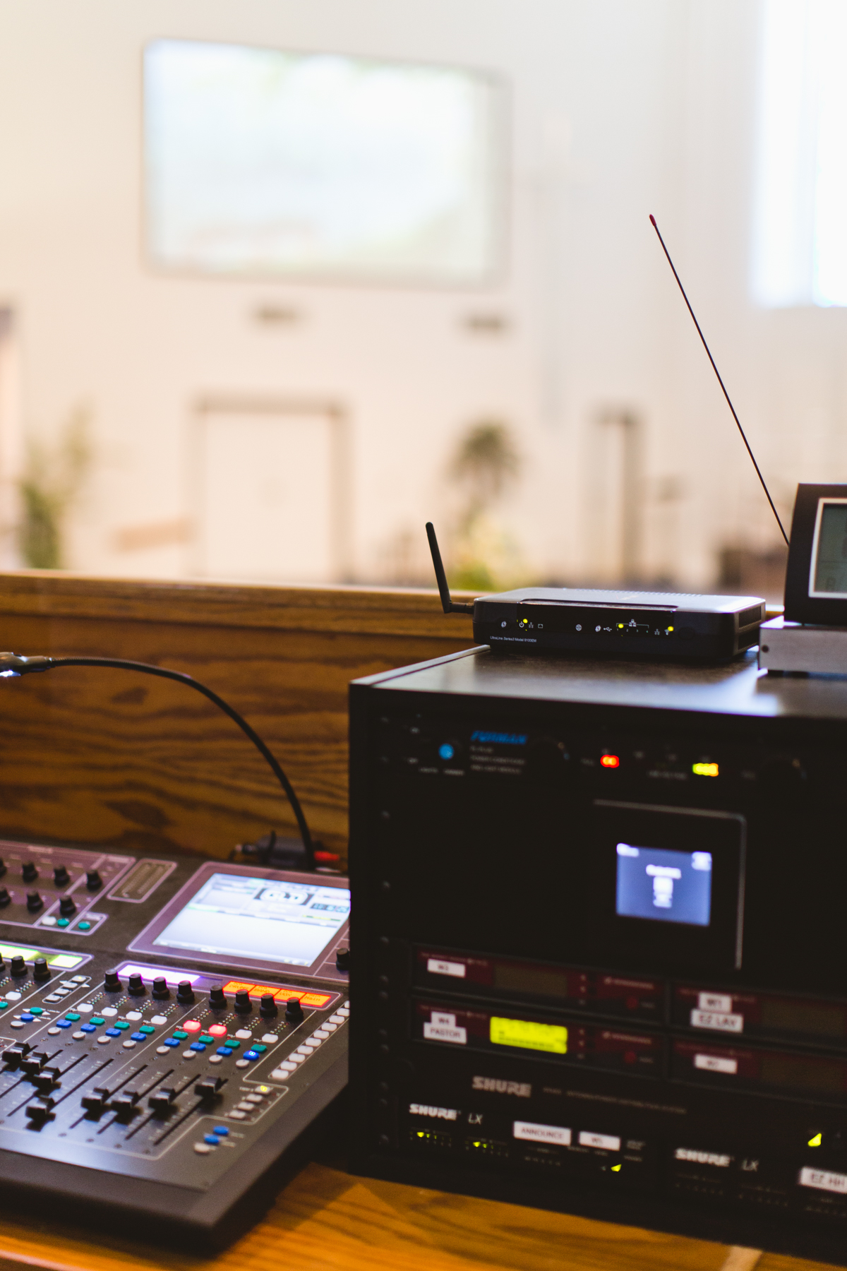 The River Church - Audio Mixer System