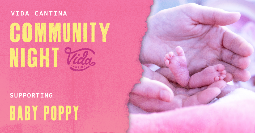 Baby Poppy Fundraiser Banner