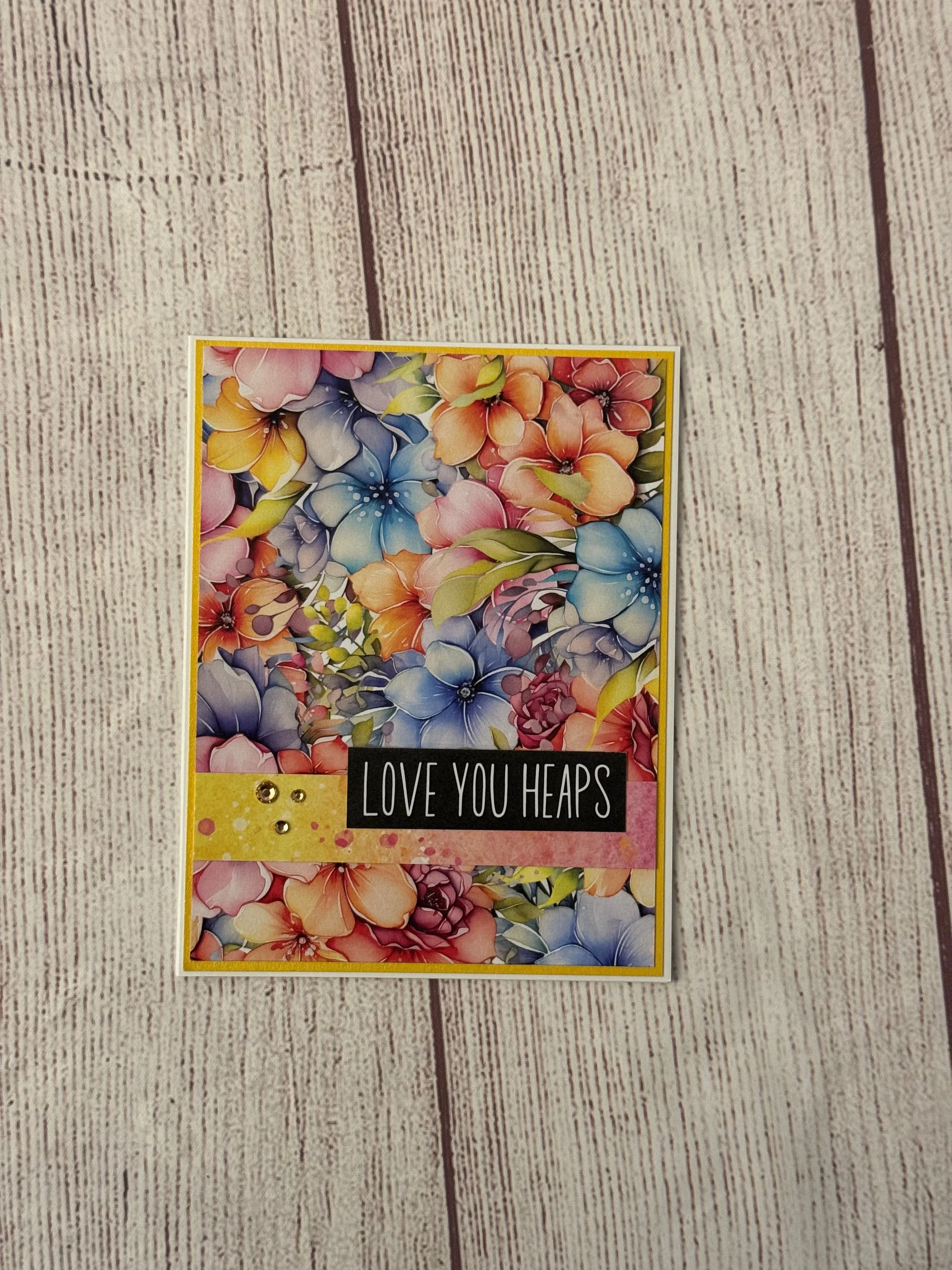 love you heaps - flowers
