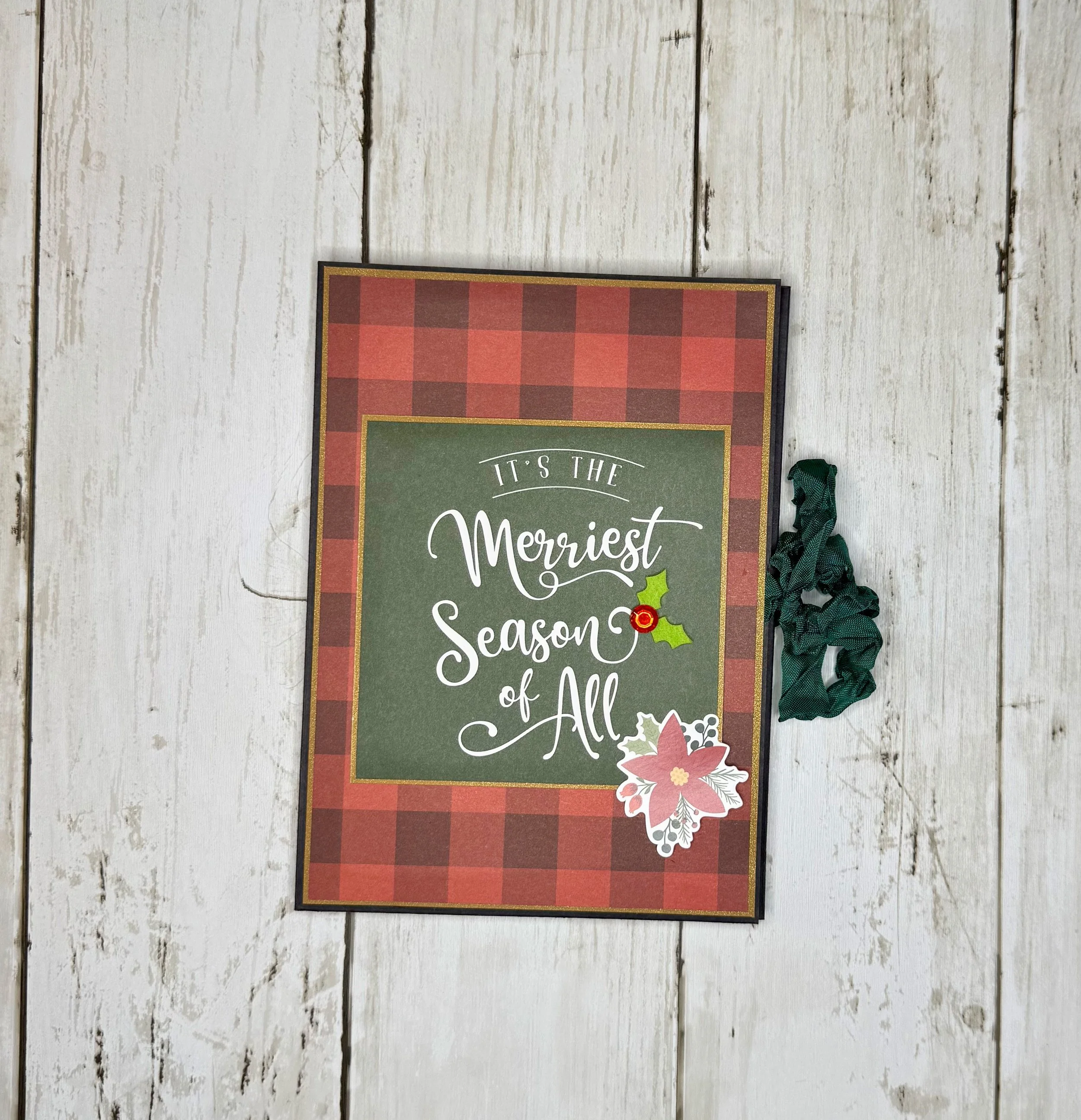 Tis the Merriest Season of All - Trifold Memory Album
