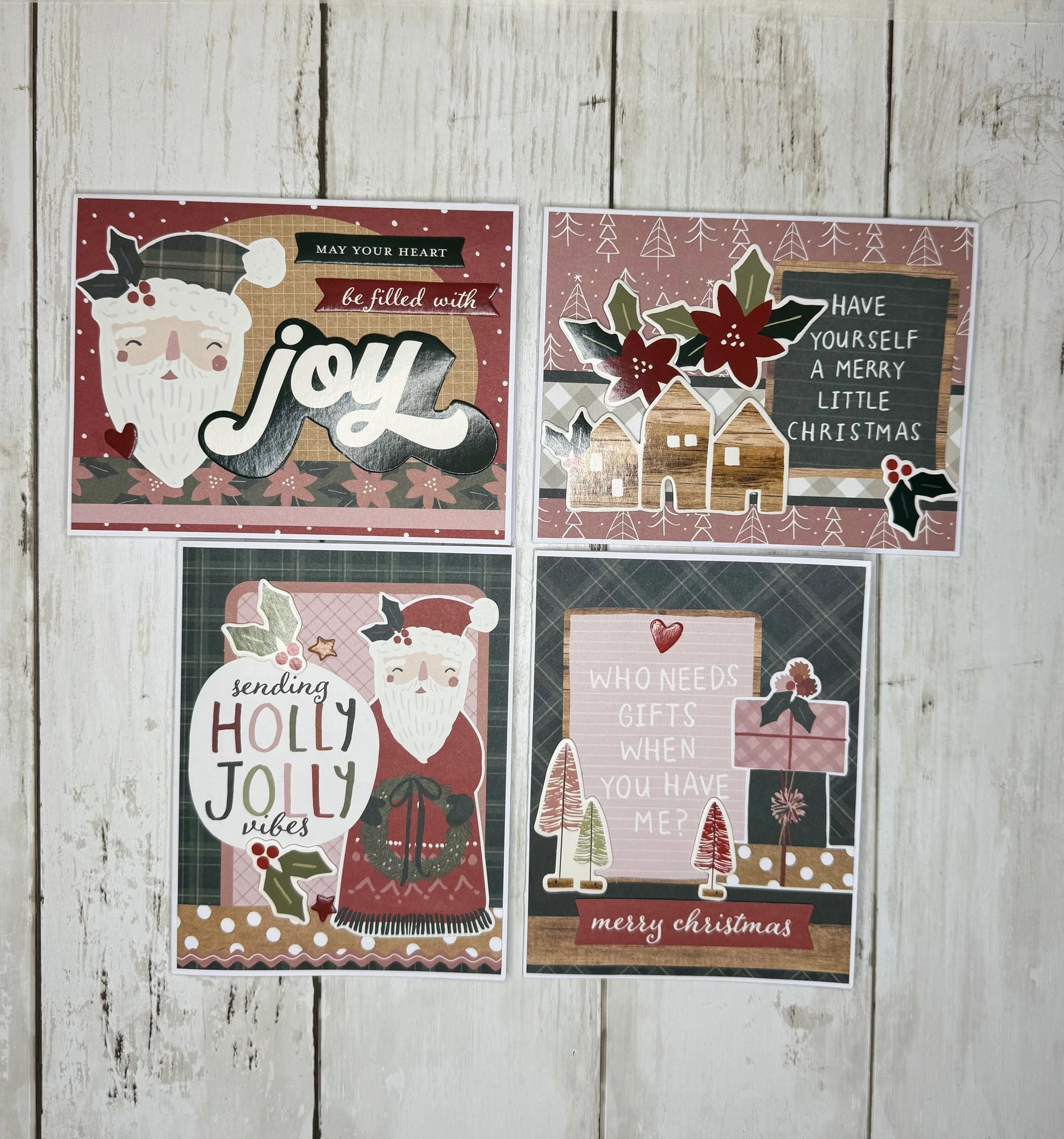Boho Christmas - Set of 4
