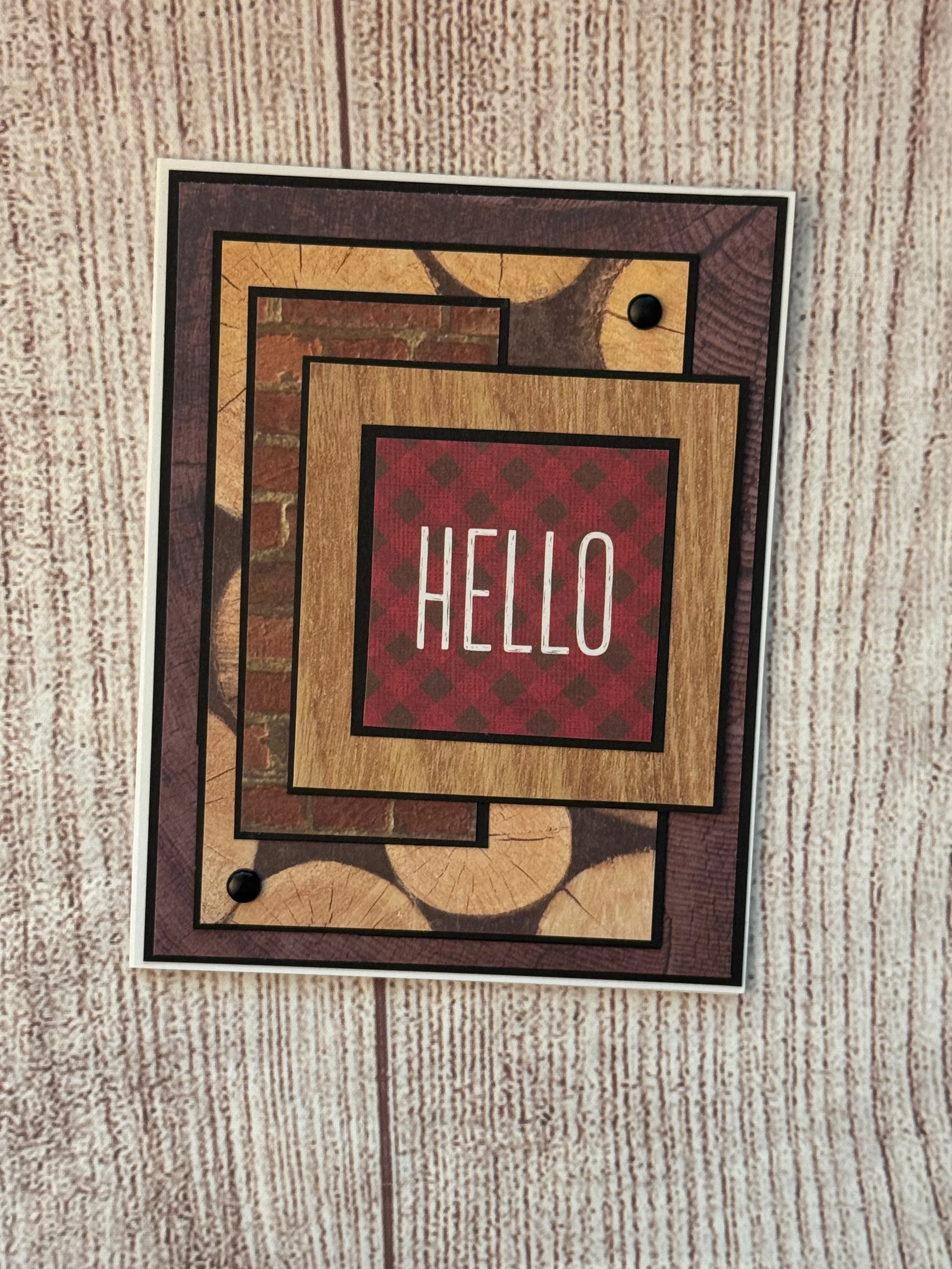Hello - Wood/Nature(2)