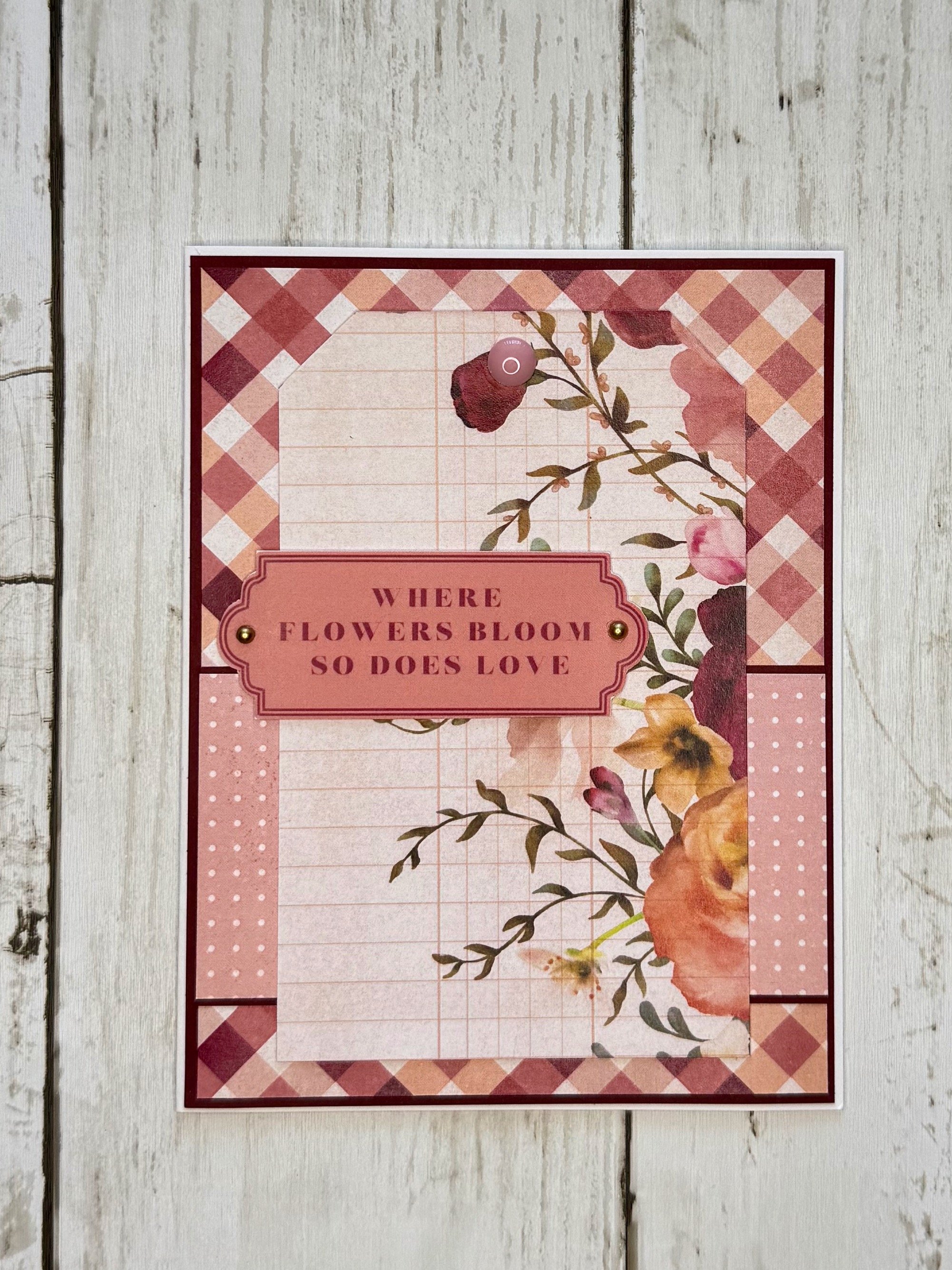 Floral Bliss Greeting Card