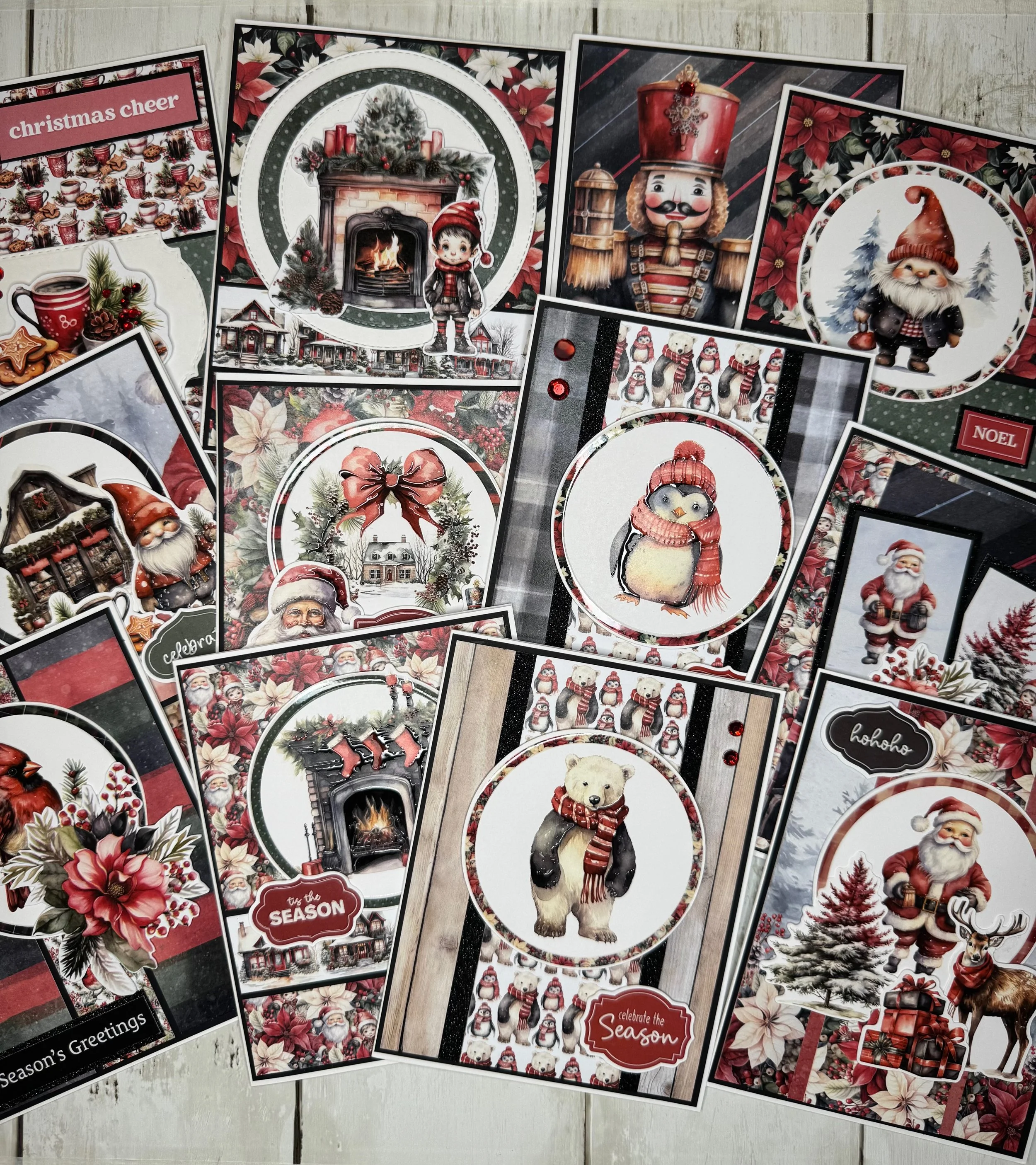 A Holly Jolly Christmas - Set of 12