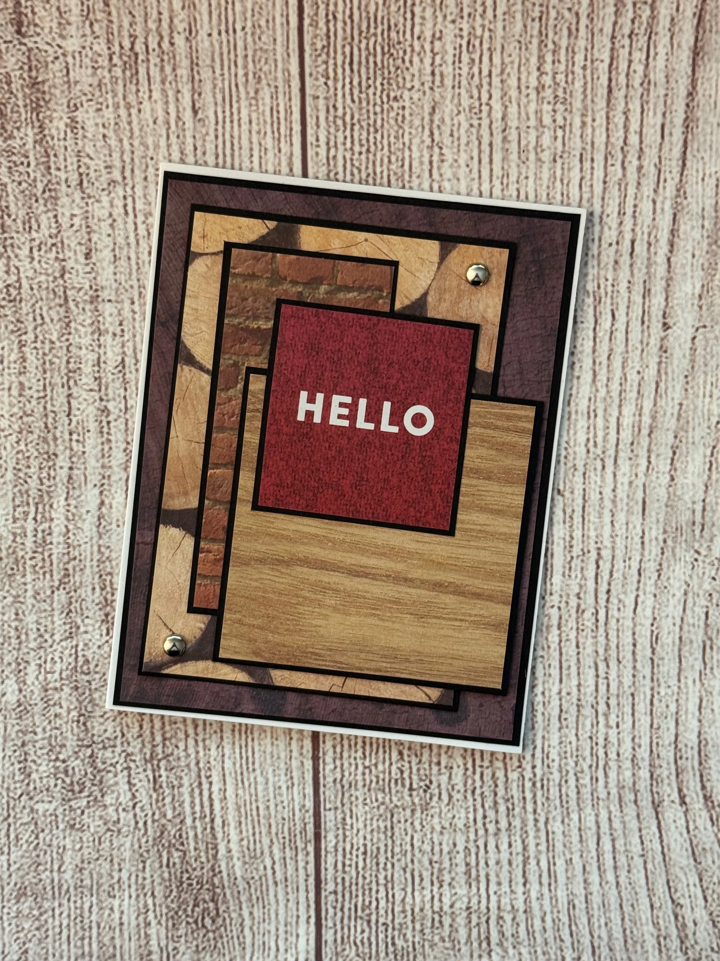 Hello - Nature/Wood