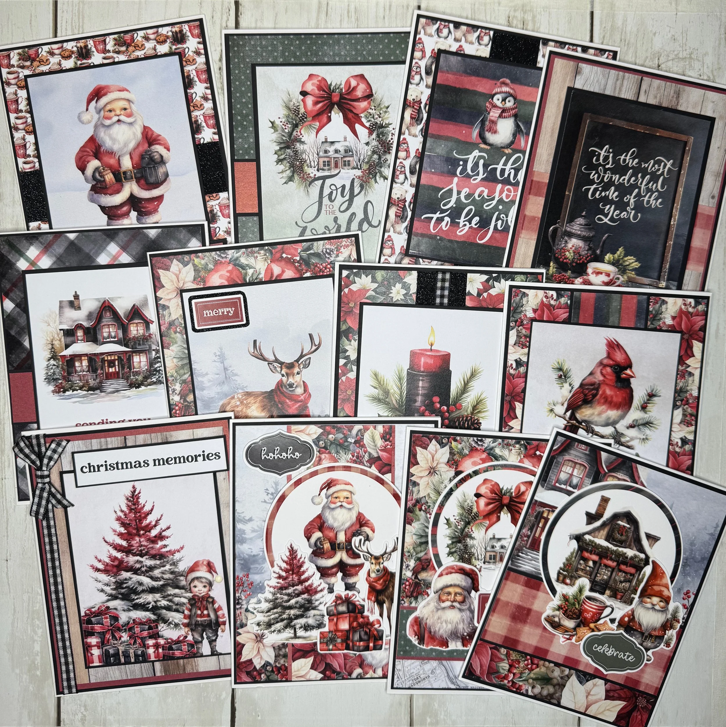 Cozy Christmas - Set of 12