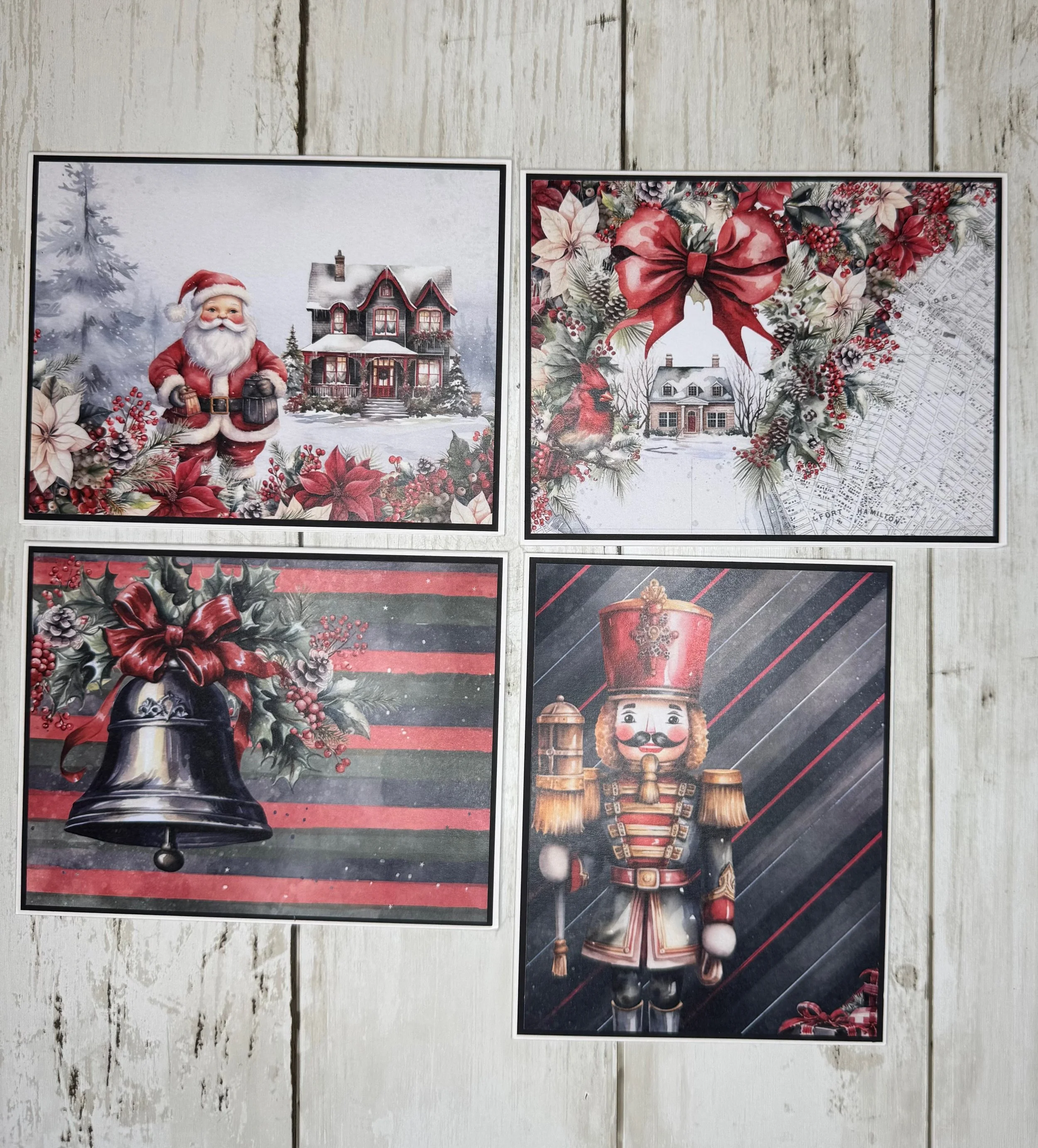 Holly Jolly Christmas - Set of 4