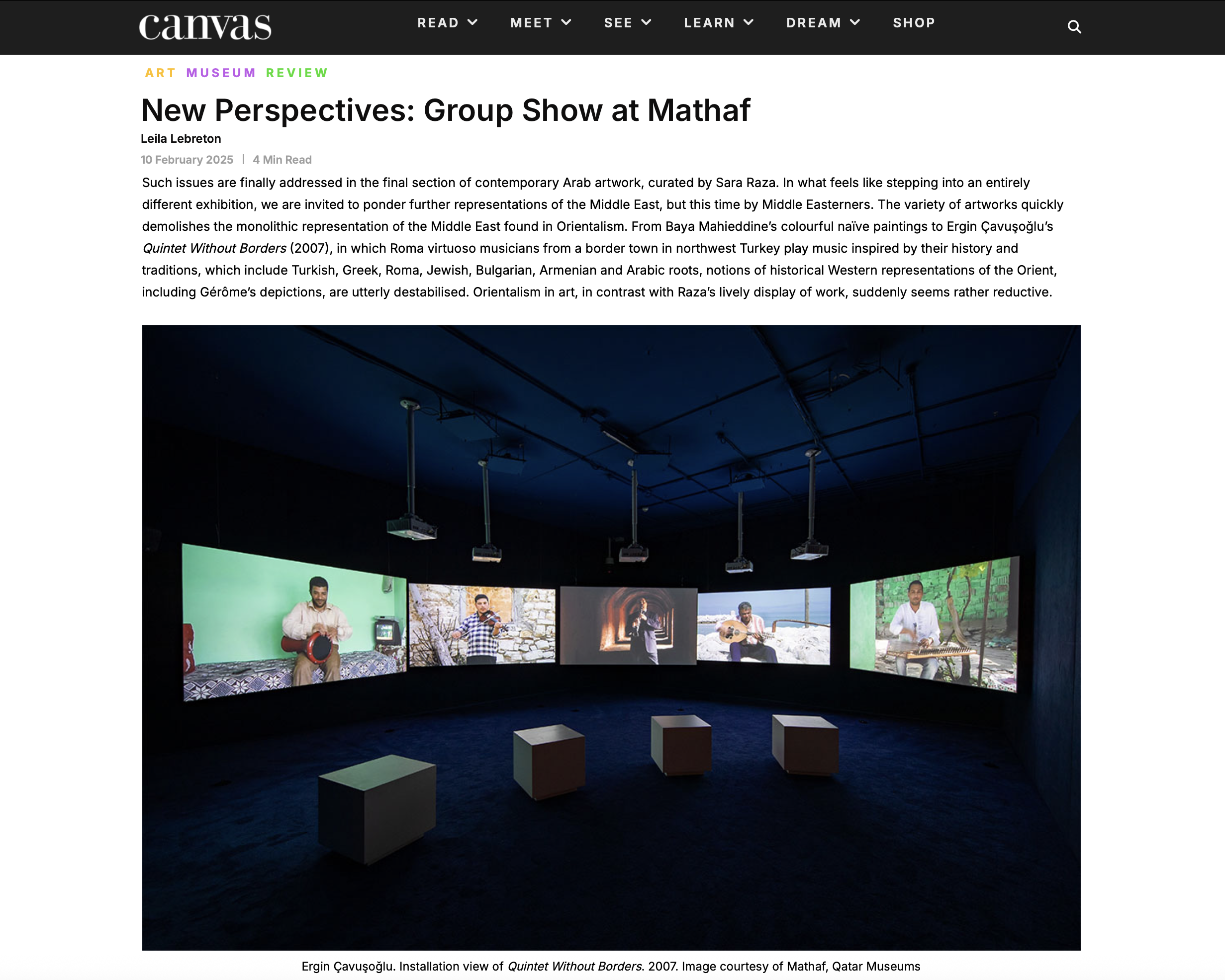 New Perspectives: Group Show at Mathaf, by Leila Lebreton, 10 February, 2025