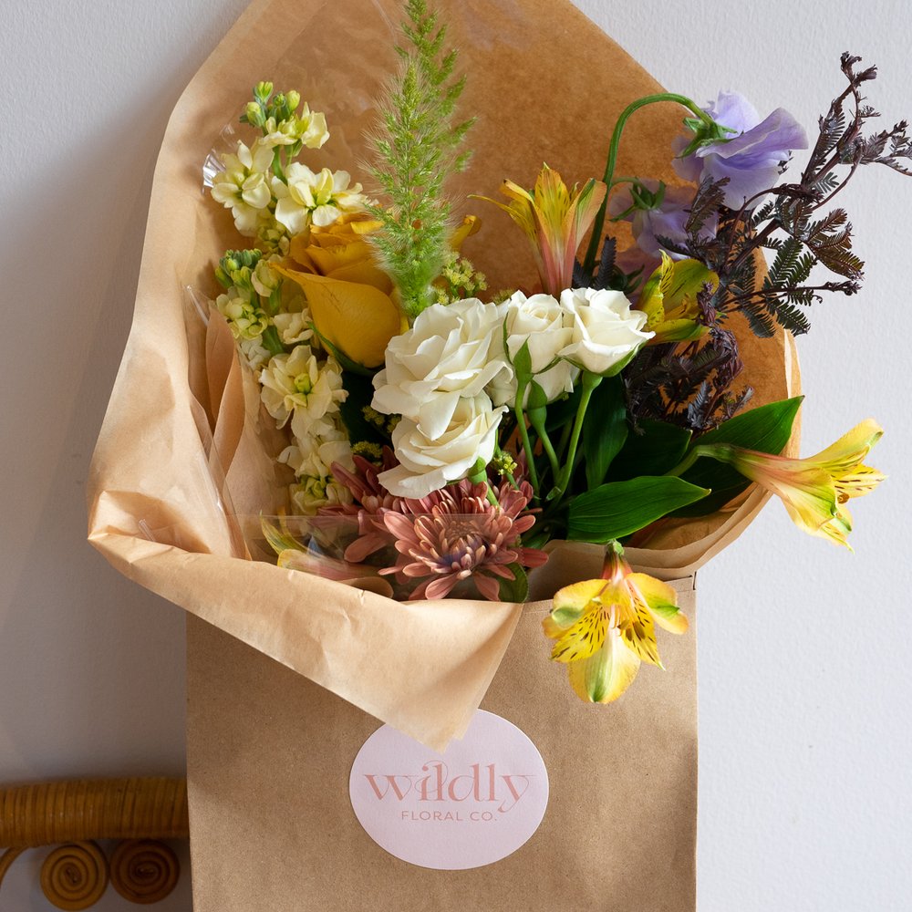 Flowers Wrapped in Paper — Wildly Floral Co.