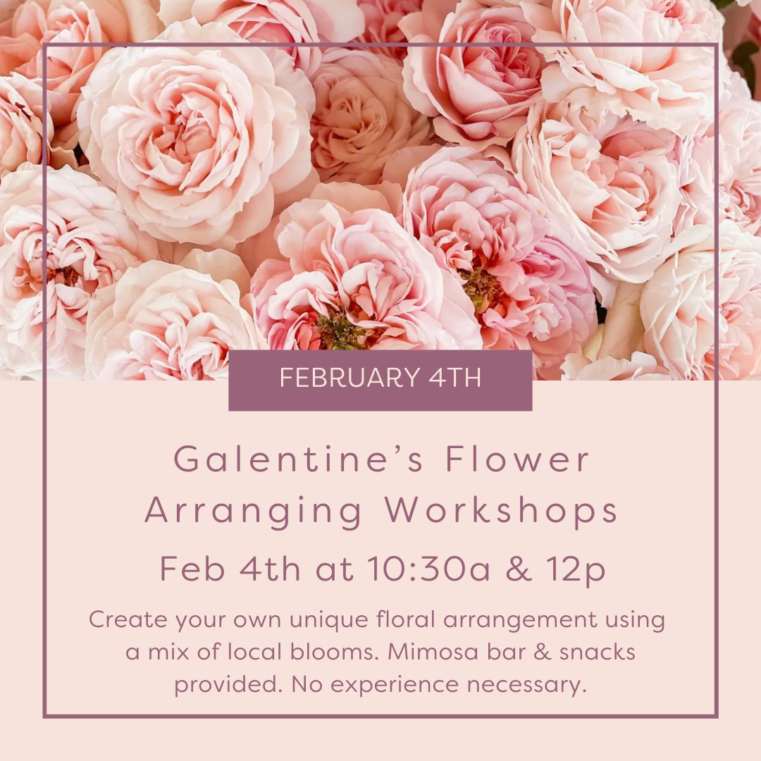 Galentine's Day Flower Arranging — Wildly Floral Co.