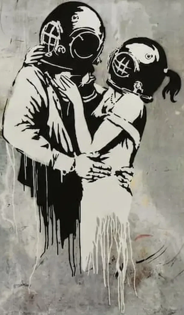 think tank dated 2003 by banksy its only paper