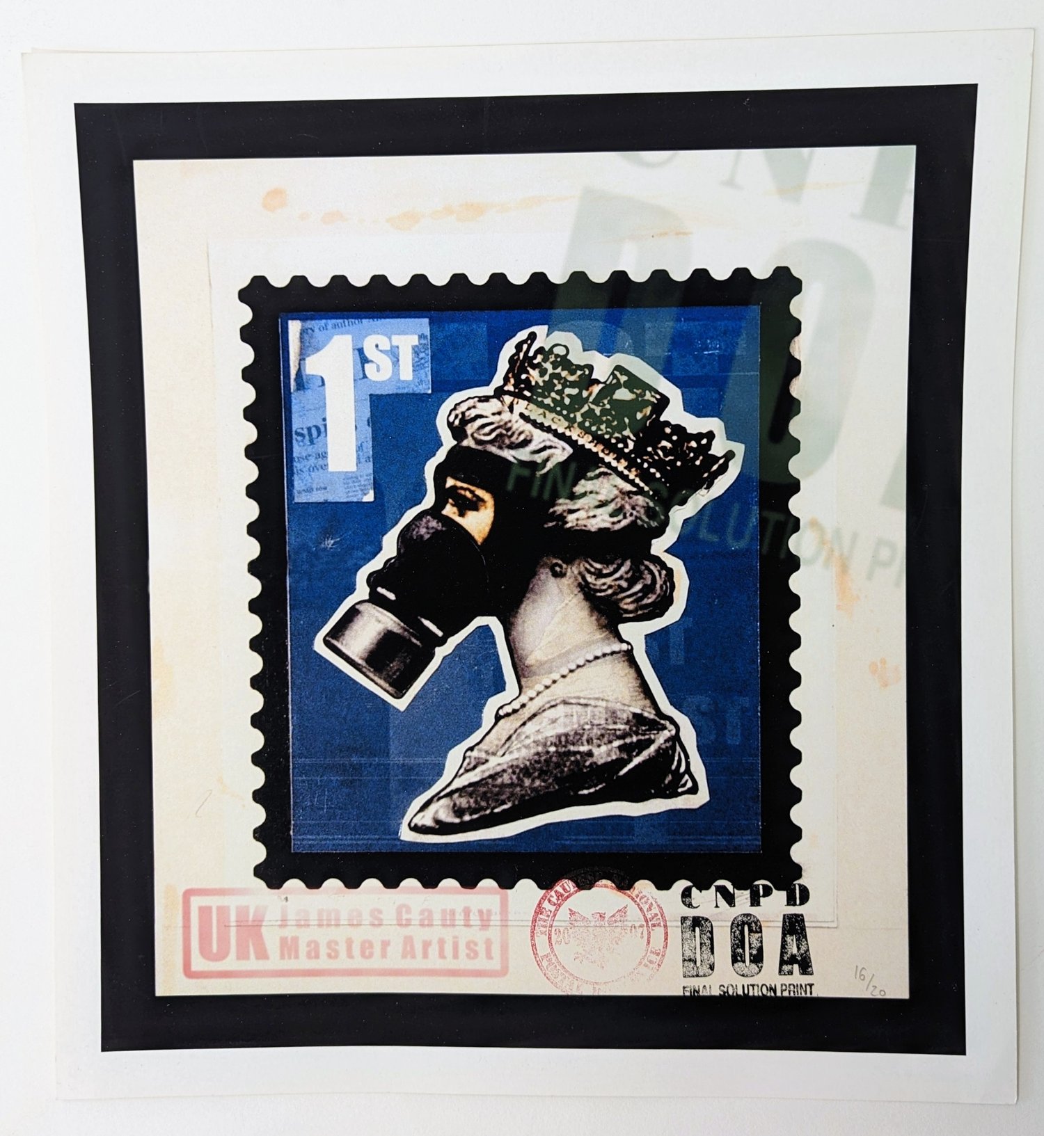 James Cauty British outsider artist one half of The very successful 90s rave group the KLF. — Its Only Paper